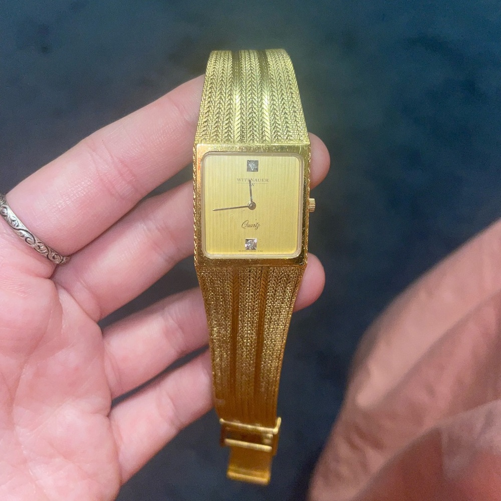 Wittnauer Gold Tank Style Watch